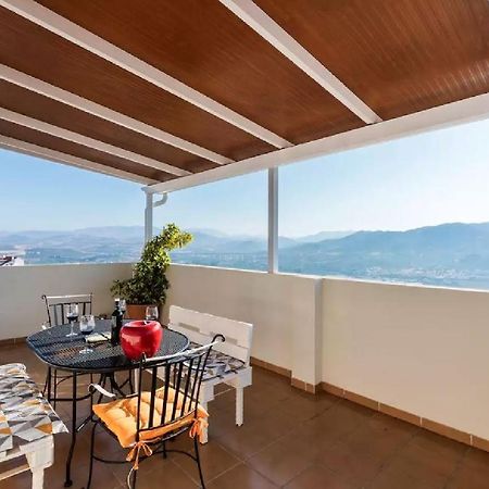 Apartament Atico Guadalhorce - Mirador Privado Con Barbacoa Y Solarium Álora Zewnętrze zdjęcie