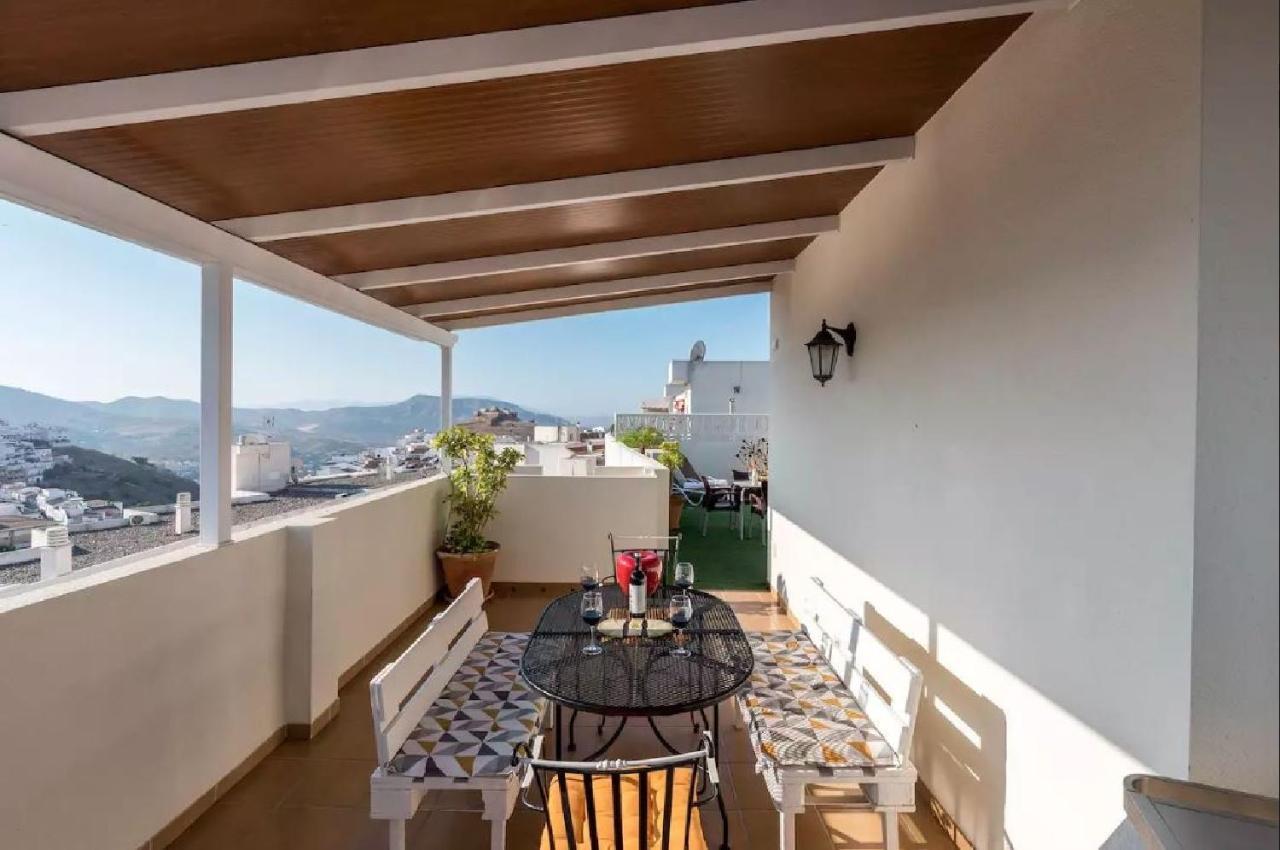 Apartament Atico Guadalhorce - Mirador Privado Con Barbacoa Y Solarium Álora Zewnętrze zdjęcie
