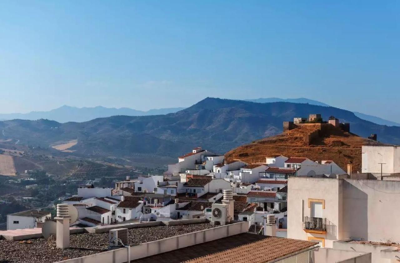 Apartament Atico Guadalhorce - Mirador Privado Con Barbacoa Y Solarium Álora Zewnętrze zdjęcie