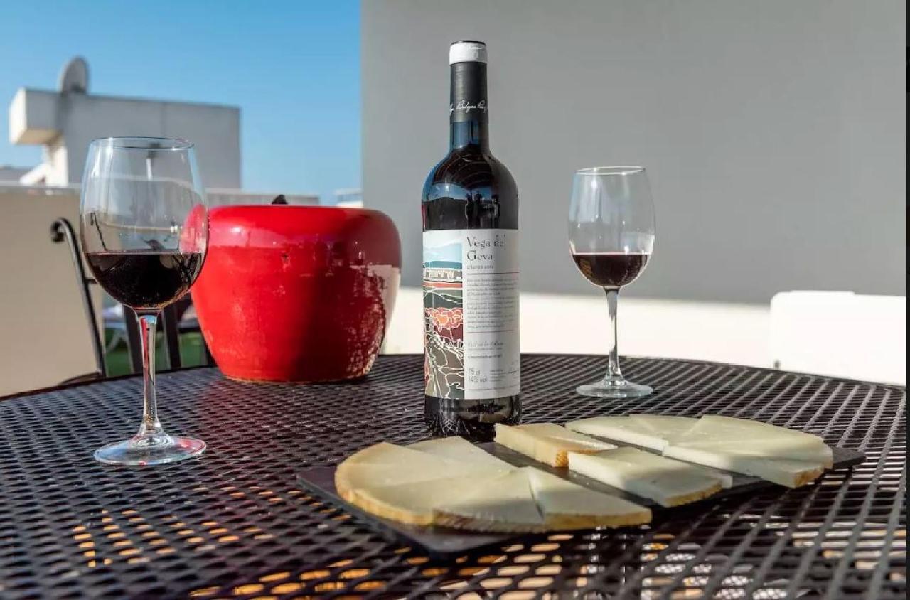 Apartament Atico Guadalhorce - Mirador Privado Con Barbacoa Y Solarium Álora Zewnętrze zdjęcie