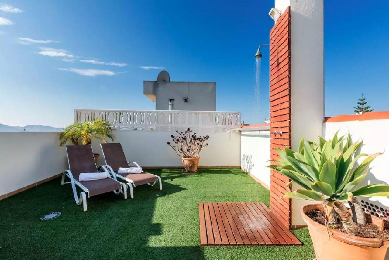 Apartament Atico Guadalhorce - Mirador Privado Con Barbacoa Y Solarium Álora Zewnętrze zdjęcie