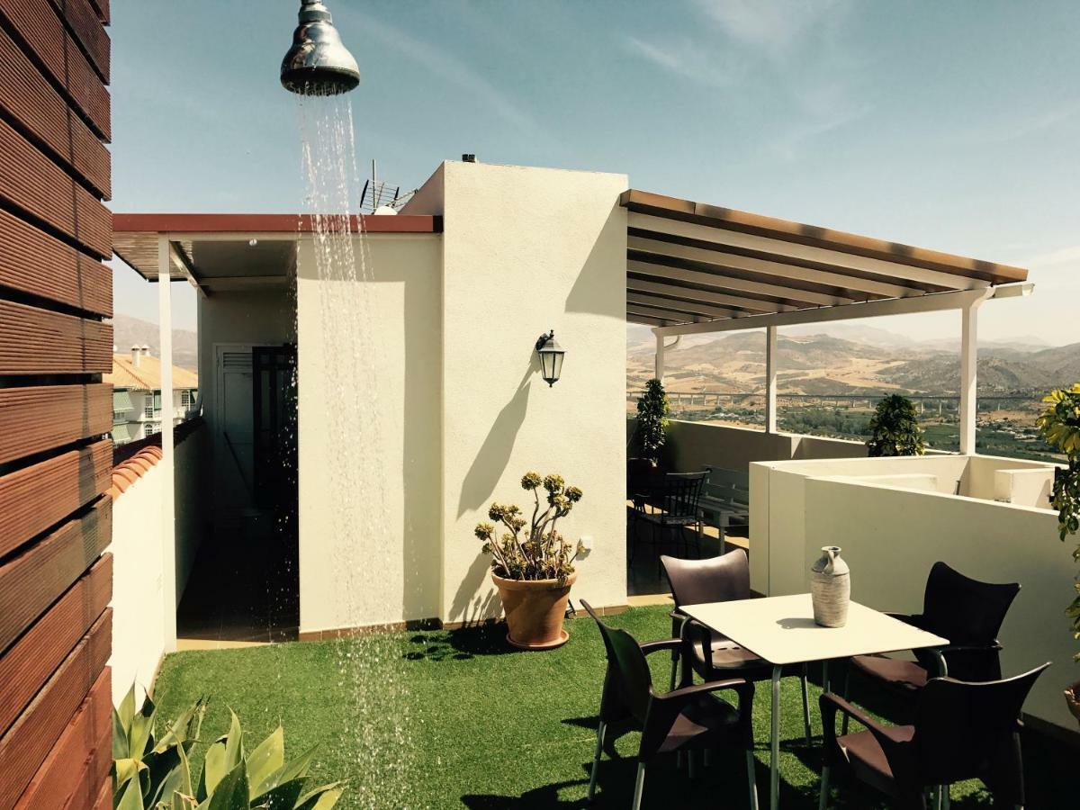 Apartament Atico Guadalhorce - Mirador Privado Con Barbacoa Y Solarium Álora Zewnętrze zdjęcie